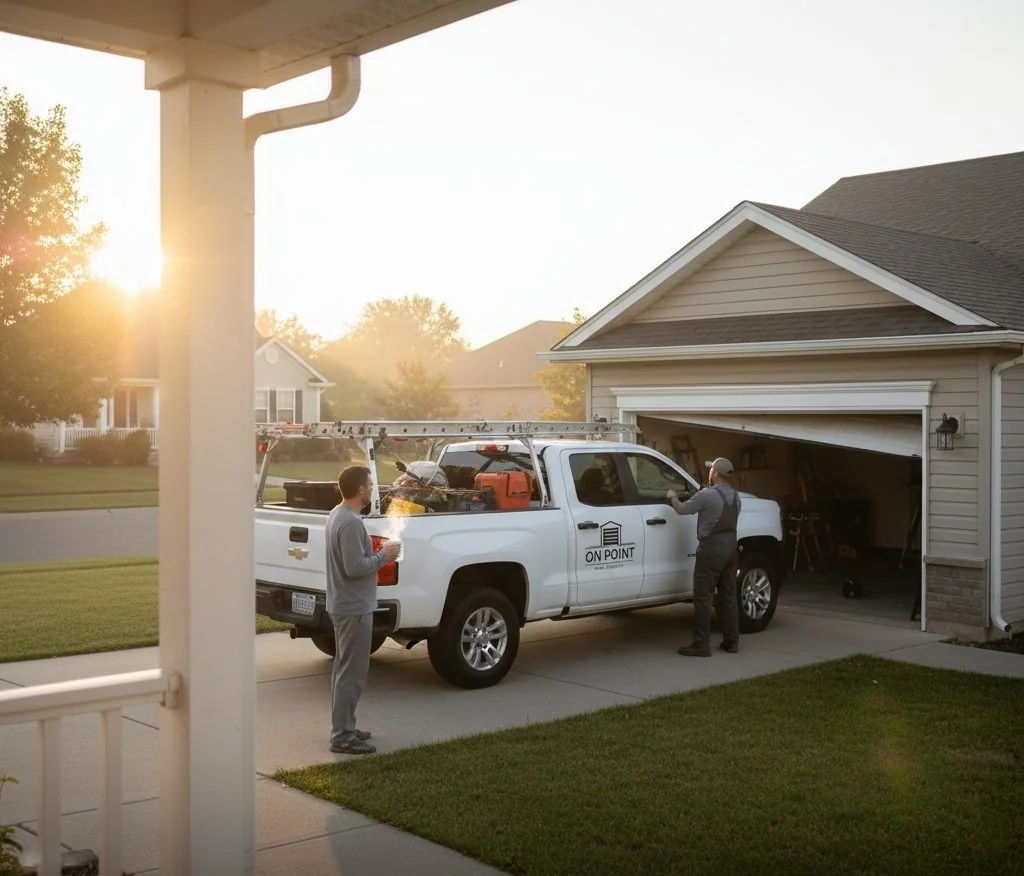 Garage door repair in Carle Place, NY - OnPoint Pro Doors