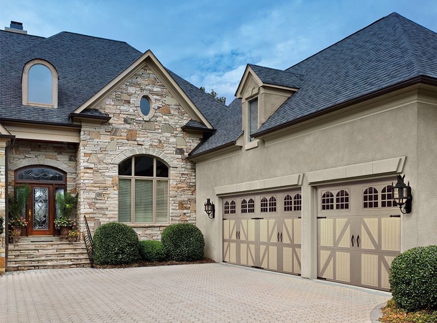 Modern Sectional (Windows) garage door