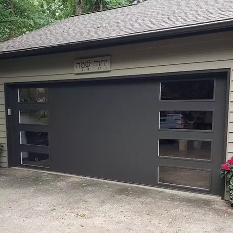 Basic White (Wide) garage door