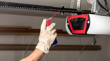 Garage door tune-up and maintenance
