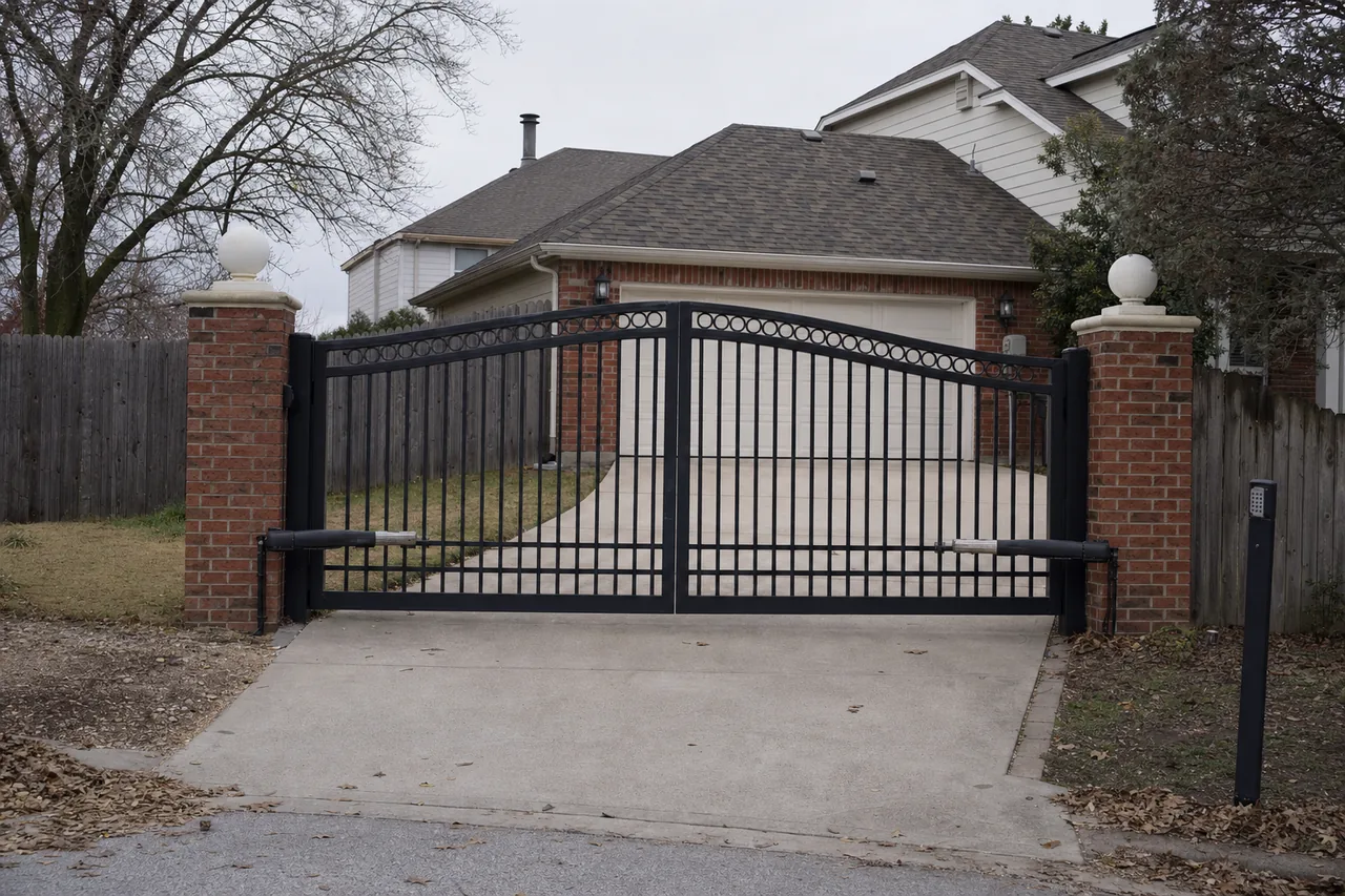 Driveway gate and operator in Brooklyn, NY